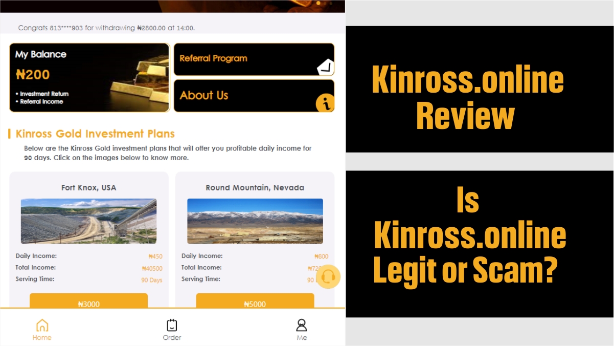 Kinross.online Review: Is Kinross.online Legit or Scam?