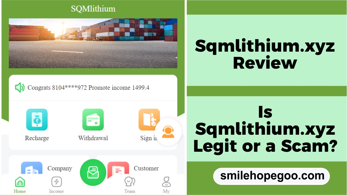 Sqmlithium.xyz Review – Is Sqmlithium.xyz Legit, Scam and Paying?